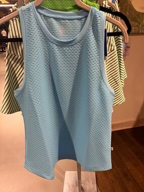 Addison Bay Everyday Tank Top. Color: Vintage Blue